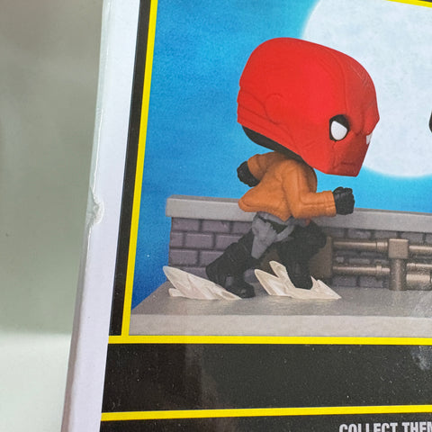 BOX FLAWS VIEW PHOTOS Red Hood vs Deathstrike - DC Funko Pop 336 Exclusive