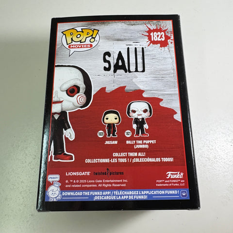 Saw - Billy The Puppet Funko Pop 1823 Hot Topic Scare Fair Exclusive