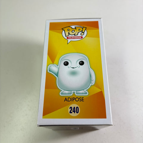 LOOSE WINDOW Adipose GLOW  - Doctor Who Funko Pop 240 Vinyl Figure (11.4 Cm L × 8.9 Cm W × 15.9 Cm H)