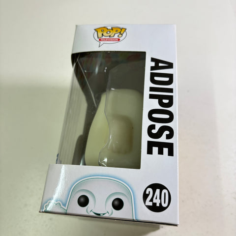 LOOSE WINDOW Adipose GLOW  - Doctor Who Funko Pop 240 Vinyl Figure (11.4 Cm L × 8.9 Cm W × 15.9 Cm H)