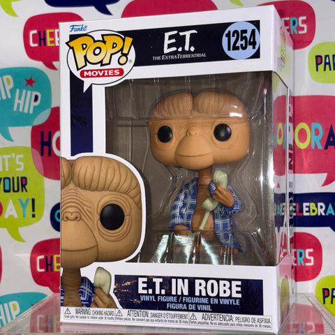 ET in Robe - Funko Pop 1254 Vinyl Figure (11.4 Cm L × 8.9 Cm W × 15.9 Cm H)