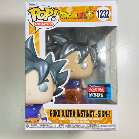 Dragon Ball Z - Goku (Ultra Instinct Sign) Funko Pop 1232 NYCC