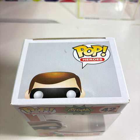 BOX FLAWS VIEW PHOTOS Robin  - DC Funko Pop 42 Vinyl Figure