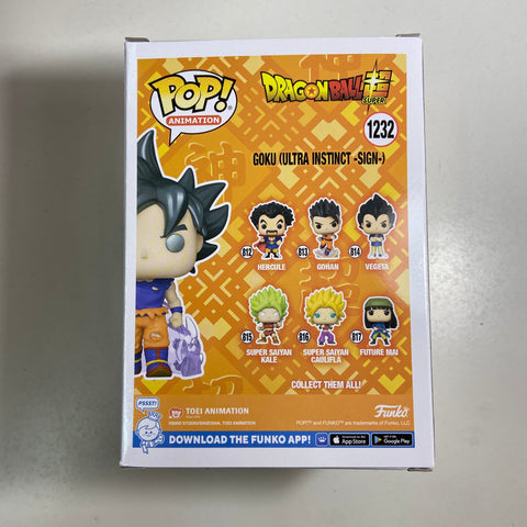 Dragon Ball Z - Goku (Ultra Instinct Sign) Funko Pop 1232 NYCC