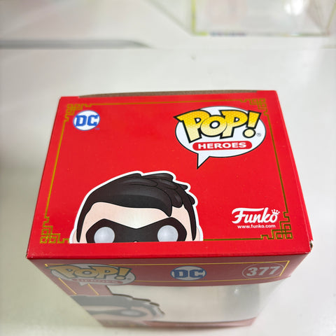 BOX FLAWS VIEW PHOTOS Robin  - DC Funko Pop 377 Vinyl Figure