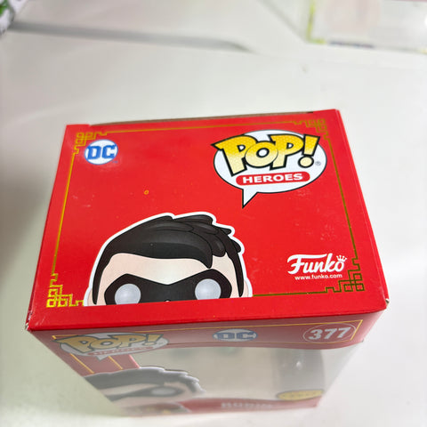 BOX FLAWS VIEW PHOTOS Robin (CHASE)  - DC Imperial Funko Pop 377 Vinyl Figure