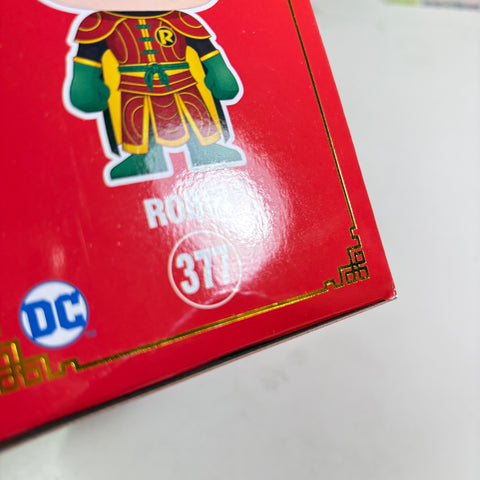BOX FLAWS VIEW PHOTOS Robin (CHASE)  - DC Imperial Funko Pop 377 Vinyl Figure