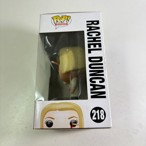 BOX FLAWS VIEW PHOTOS Rachel Duncan - Orphan Black Funko Pop 218 Vinyl Figure (11.4 Cm L × 8.9 Cm W × 15.9 Cm H)