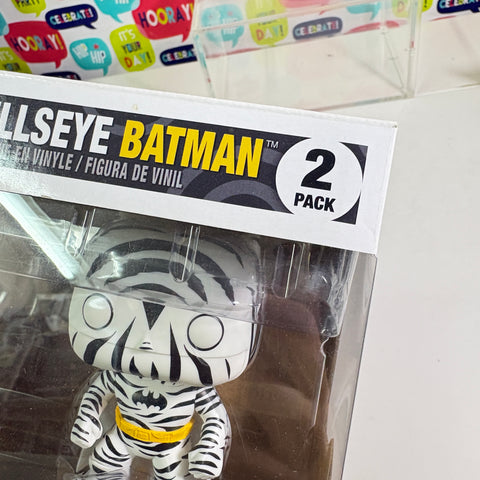 Batman (Zebra and Bullseye)  - DC Funko Pop 2 Pack Vinyl Figures Exclusive