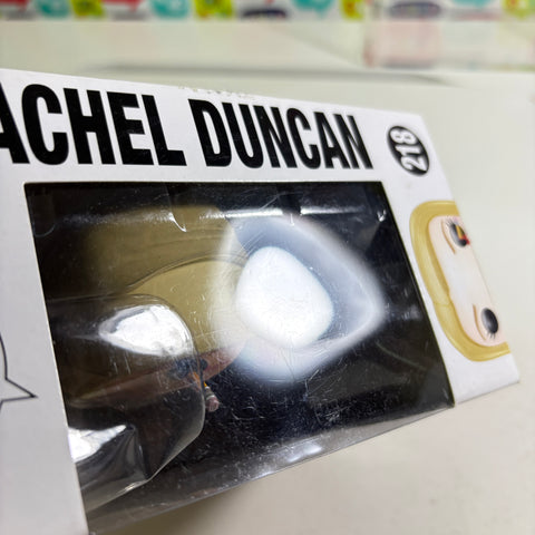 BOX FLAWS VIEW PHOTOS Rachel Duncan - Orphan Black Funko Pop 218 Vinyl Figure (11.4 Cm L × 8.9 Cm W × 15.9 Cm H)