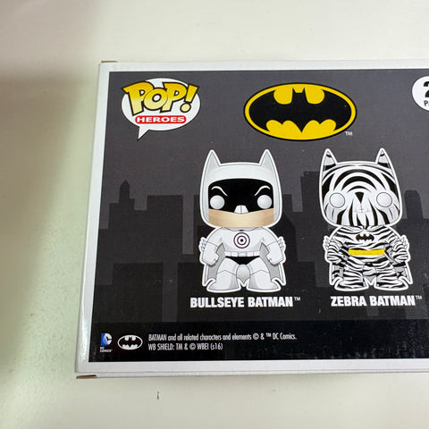 Batman (Zebra and Bullseye)  - DC Funko Pop 2 Pack Vinyl Figures Exclusive