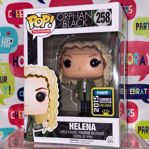 Helena - Orphan Black Funko Pop 258 Vinyl Figure (11.4 Cm L × 8.9 Cm W × 15.9 Cm H)
