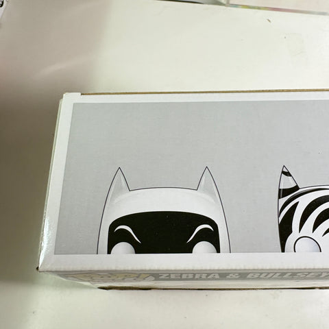 Batman (Zebra and Bullseye)  - DC Funko Pop 2 Pack Vinyl Figures Exclusive