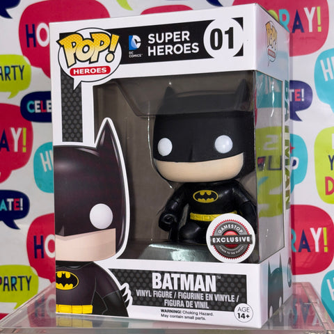 Batman  - DC Funko Pop 01 Vinyl Figures Exclusive