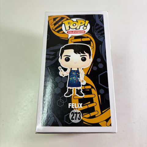 BOX FLAWS VIEW PHOTOS Felix - Orphan Black Funko Pop 273 Vinyl Figure (11.4 Cm L × 8.9 Cm W × 15.9 Cm H)