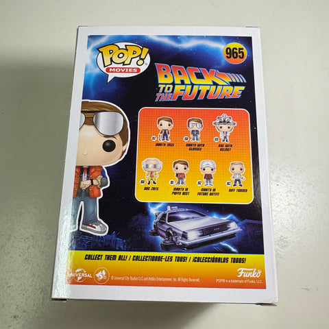 Back to The Future - Marty Checking Watch Funko Pop 965 Summer Convention 2020