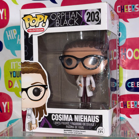 Cosima Niehaus - Orphan Black Funko Pop 203 Vinyl Figure (11.4 Cm L × 8.9 Cm W × 15.9 Cm H)