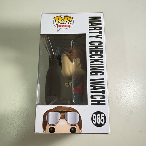 Back to The Future - Marty Checking Watch Funko Pop 965 Summer Convention 2020