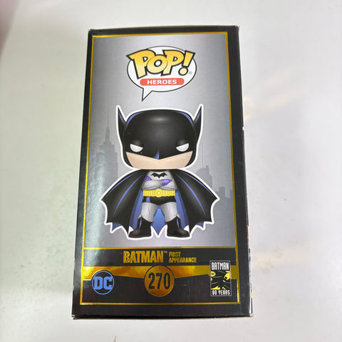 BOX DAMAGE VIEW PHOTOS Batman (First Appearance)  - DC Funko Pop 270 Vinyl Figures