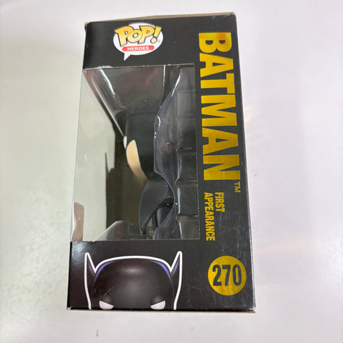 BOX DAMAGE VIEW PHOTOS Batman (First Appearance)  - DC Funko Pop 270 Vinyl Figures