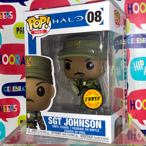Halo - SGT Johnson (CHASE) Funko Pop 08