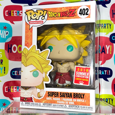 Dragon Ball Z - Broly (Super Saiyan) Funko Pop 402 Summer Convention 2018