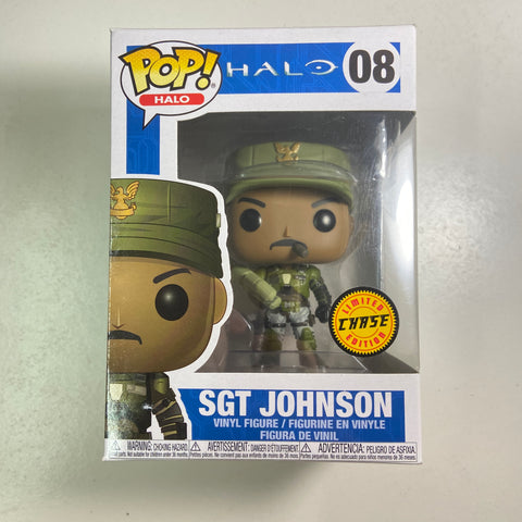 Halo - SGT Johnson (CHASE) Funko Pop 08