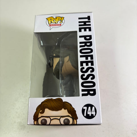 The Professor - Le Casa De Papel Funko Pop 744 Vinyl Figure (11.4 Cm L × 8.9 Cm W × 15.9 Cm H) )