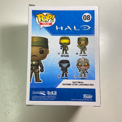 Halo - SGT Johnson (CHASE) Funko Pop 08