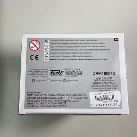 Dragon Ball Z - Broly (Super Saiyan) Funko Pop 402 Summer Convention 2018