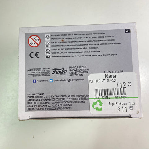 Halo - SGT Johnson (CHASE) Funko Pop 08