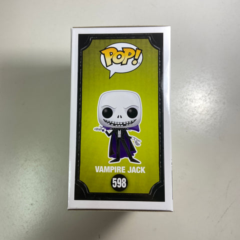 The Nightmare Before Christmas - Vampire Jack Disney Funko Pop 598 Hot Topic Exclusive