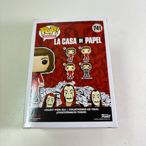 Tokio - Le Casa De Papel Funko Pop 741 Vinyl Figure (11.4 Cm L × 8.9 Cm W × 15.9 Cm H) )
