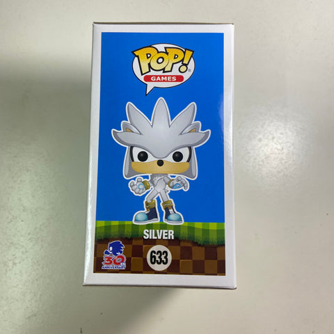 Sonic The Hedgehog - Silver (Glow in The Dark) Funko Pop 633 Hot Topic Exclusive
