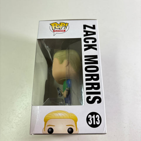 BOX FLAWS VIEW PHOTOS Zack Morris - Saved by The Bell Funko Pop 313 Vinyl Figure (11.4 Cm L × 8.9 Cm W × 15.9 Cm H)