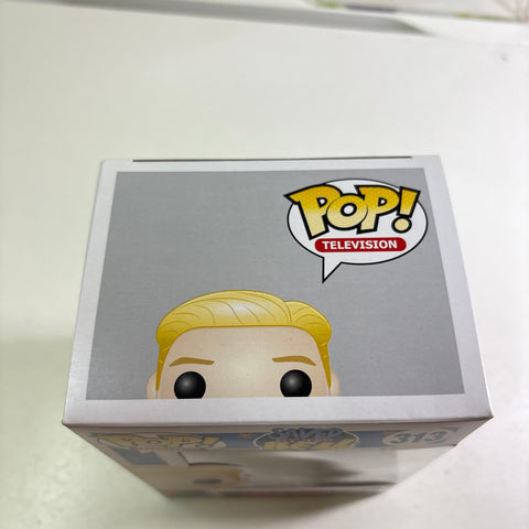 BOX FLAWS VIEW PHOTOS Zack Morris - Saved by The Bell Funko Pop 313 Vinyl Figure (11.4 Cm L × 8.9 Cm W × 15.9 Cm H)