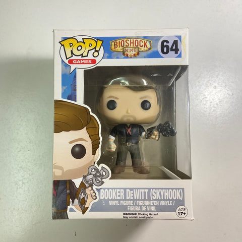Bioshock - Booker DeWitt Skyhook Funko Pop 64
