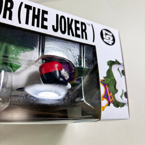 BOX FLAWS VIEW PHOTOS The Joker (Emperor)  - DC Funko Pop 457 Vinyl Figure Fall Convention