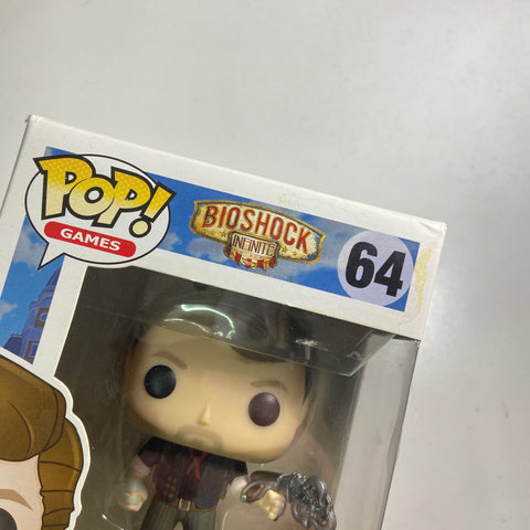 Bioshock - Booker DeWitt Skyhook Funko Pop 64