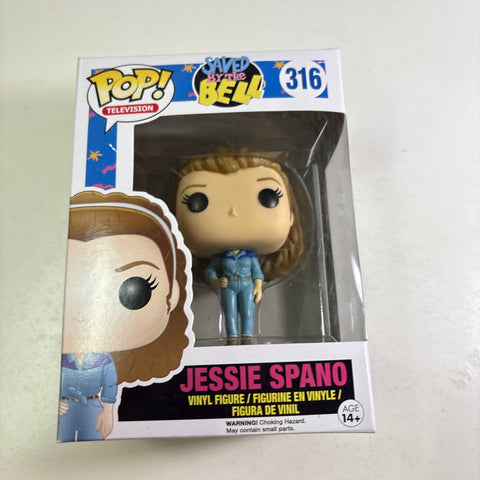 Jessie Spano - Saved by The Bell Funko Pop 316 Vinyl Figure (11.4 Cm L × 8.9 Cm W × 15.9 Cm H)