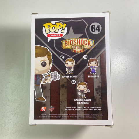 Bioshock - Booker DeWitt Skyhook Funko Pop 64