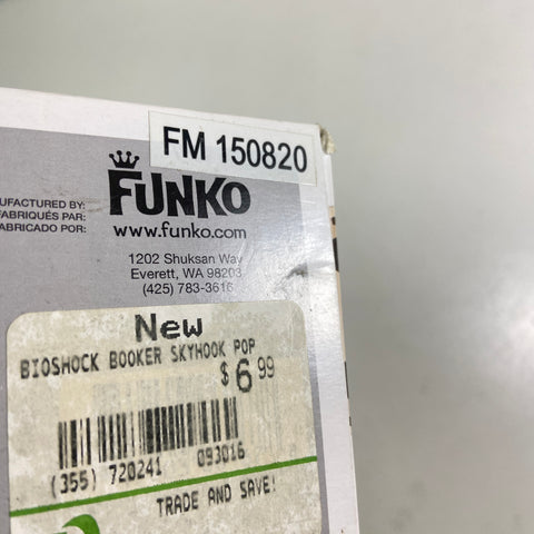 Bioshock - Booker DeWitt Skyhook Funko Pop 64