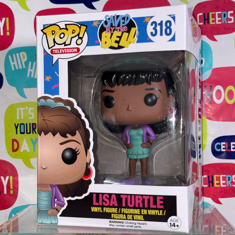 Lisa Turtle - Saved by The Bell Funko Pop 314 Vinyl Figure (11.4 Cm L × 8.9 Cm W × 15.9 Cm H)