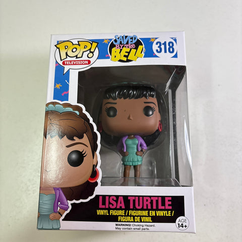 Lisa Turtle - Saved by The Bell Funko Pop 314 Vinyl Figure (11.4 Cm L × 8.9 Cm W × 15.9 Cm H)