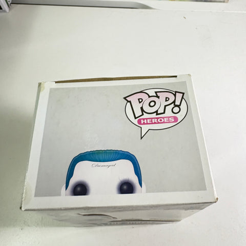 SEVERE BOX DAMAGE SUN FADED The Joker (Suicide Squad in Tuxedo)  - DC Funko Pop 109 Vinyl Figure
