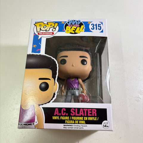 A.C. Slater - Saved by The Bell Funko Pop 315 Vinyl Figure (11.4 Cm L × 8.9 Cm W × 15.9 Cm H)