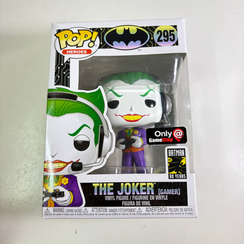 The Joker (Gamer)  - DC Funko Pop 295 Vinyl Figure Exclusive