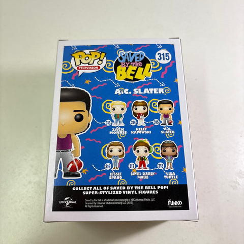 A.C. Slater - Saved by The Bell Funko Pop 315 Vinyl Figure (11.4 Cm L × 8.9 Cm W × 15.9 Cm H)