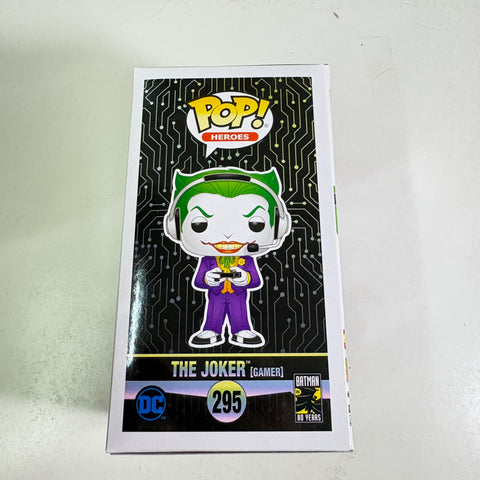 The Joker (Gamer)  - DC Funko Pop 295 Vinyl Figure Exclusive