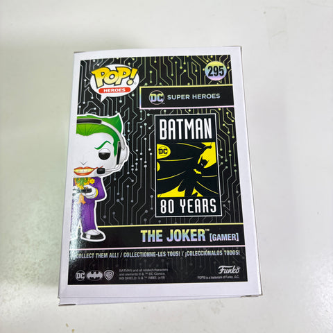 The Joker (Gamer)  - DC Funko Pop 295 Vinyl Figure Exclusive